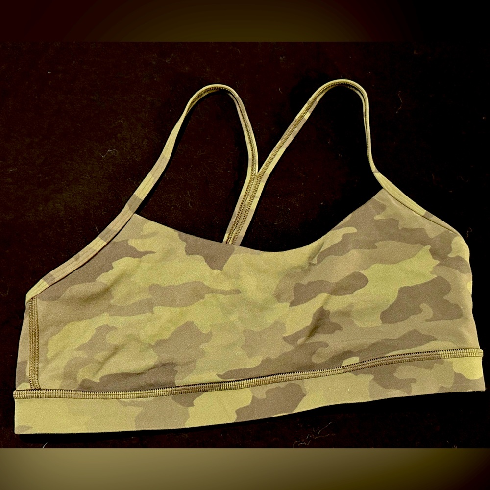 Lululemon Camo Sports Bra